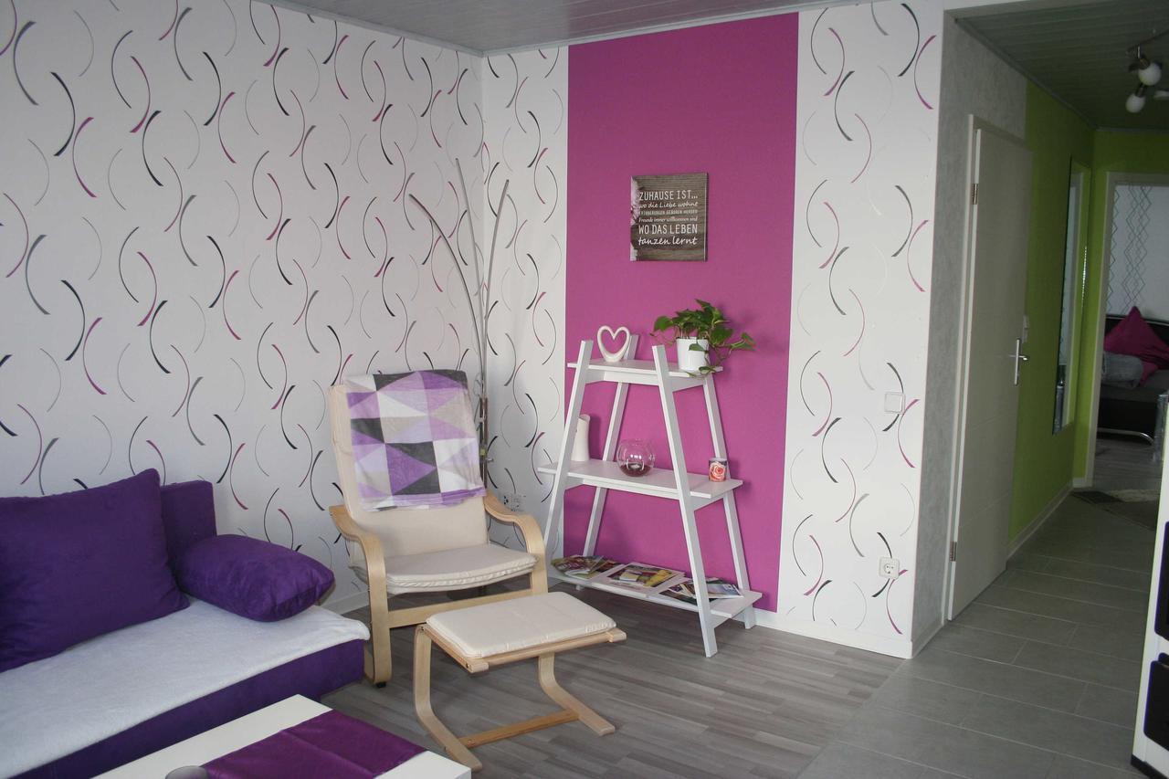 Ferienwohnung Spatzennest In อีเดสไฮม์ ภายนอก รูปภาพ